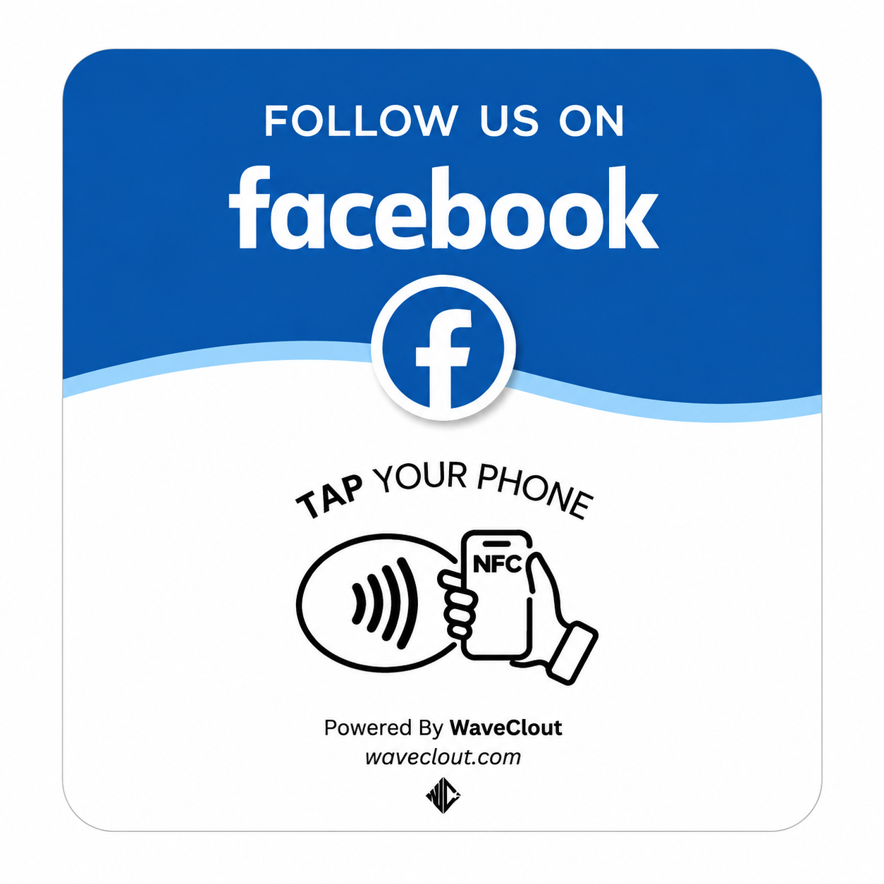 Facebook Followers Plaque