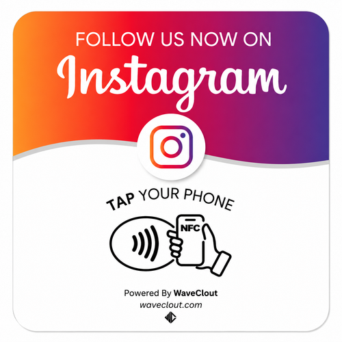 Instagram Followers Plaque
